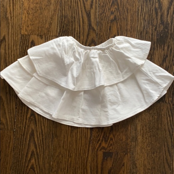 EGG Susan Lazar Other - EGG Susan Lazar ivory gauze ruffle skirt 4 years